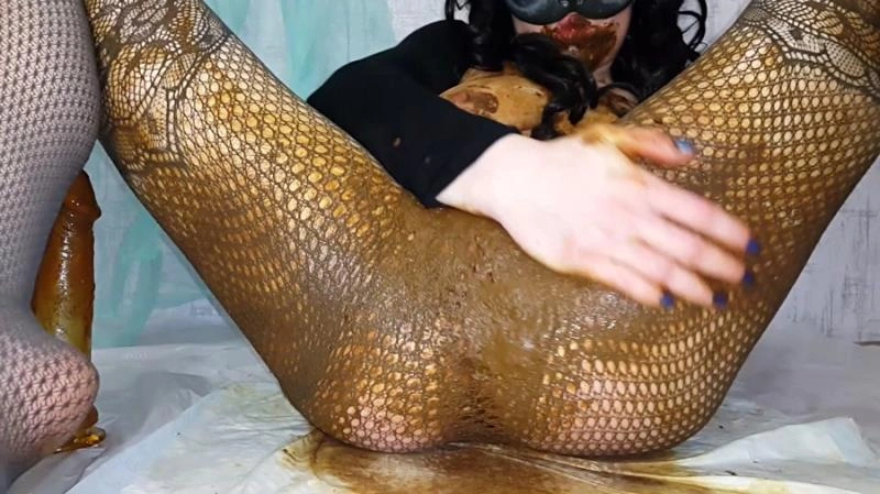 Anna Coprofield Shitty Fishnet Pantyhose [FullHD] (2021)