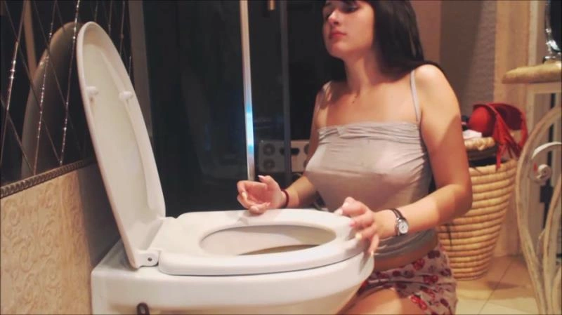 Thefartbabes Girl Puking in Toilet [HD] (Scatshop/2021)