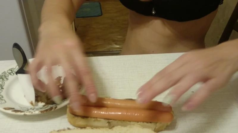 Brown wife Hotdog With Shit Is Delicious Food [FullHD] (Scatshop/2021)