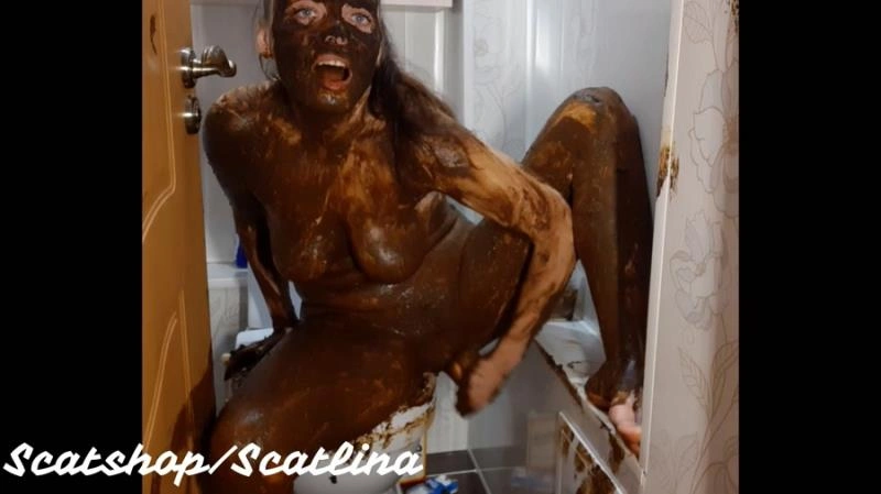 Dirty toilet (part 2) with ScatLina [FullHD] (2021)