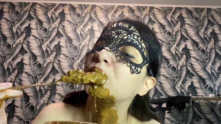 PooGirl - poop a full container eat shit with a fork and vomit [FullHD] (2024)