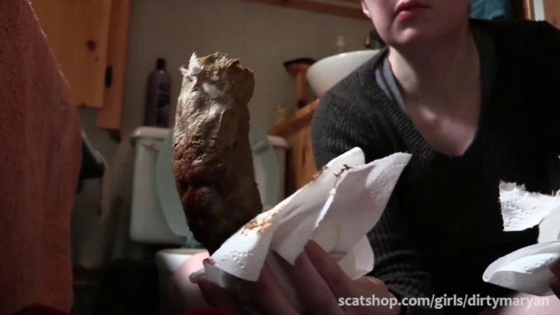 DirtyMaryan Pooping thick log at my in laws place [FullHD] (2025)