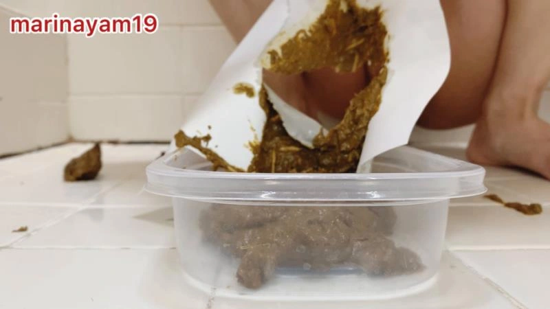Marinayam19 Diarrhea collection into container [FullHD] (2025)