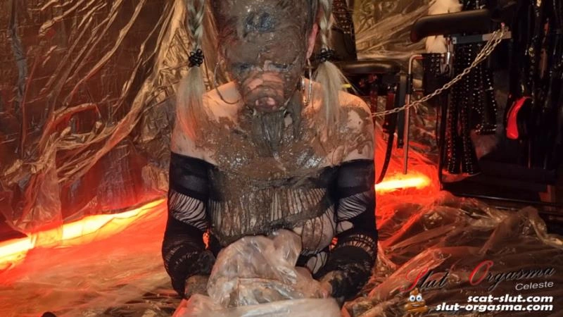 Extreme disgusting scat pig shitting puking swallowing [FullHD] (2026)