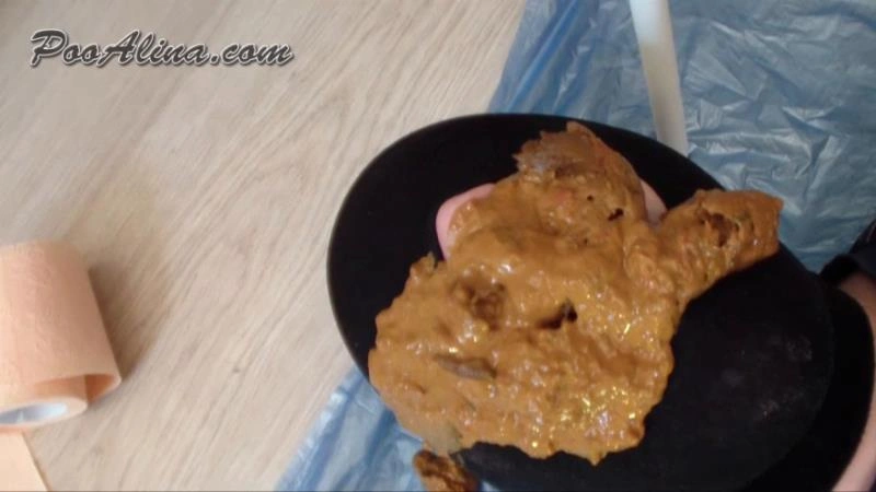Alina pooping in mouth toilet slave after vodka and vegetable stew with meat [HD] (2026)